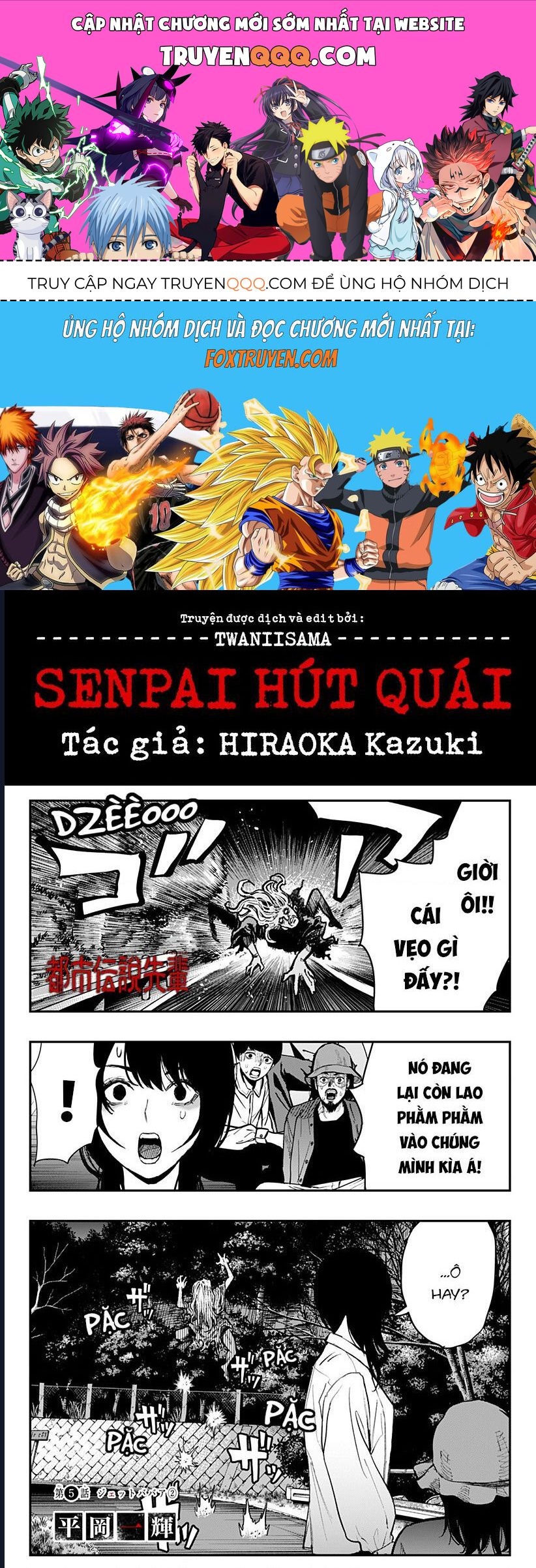 Senpai Hút Quái Chap 5 - Next Chap 6