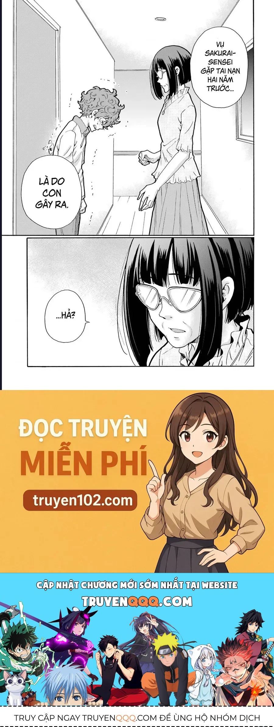 Sensei, Bokutachi Wa Koroshiteimasen. Chap 10 - Next Chap 11