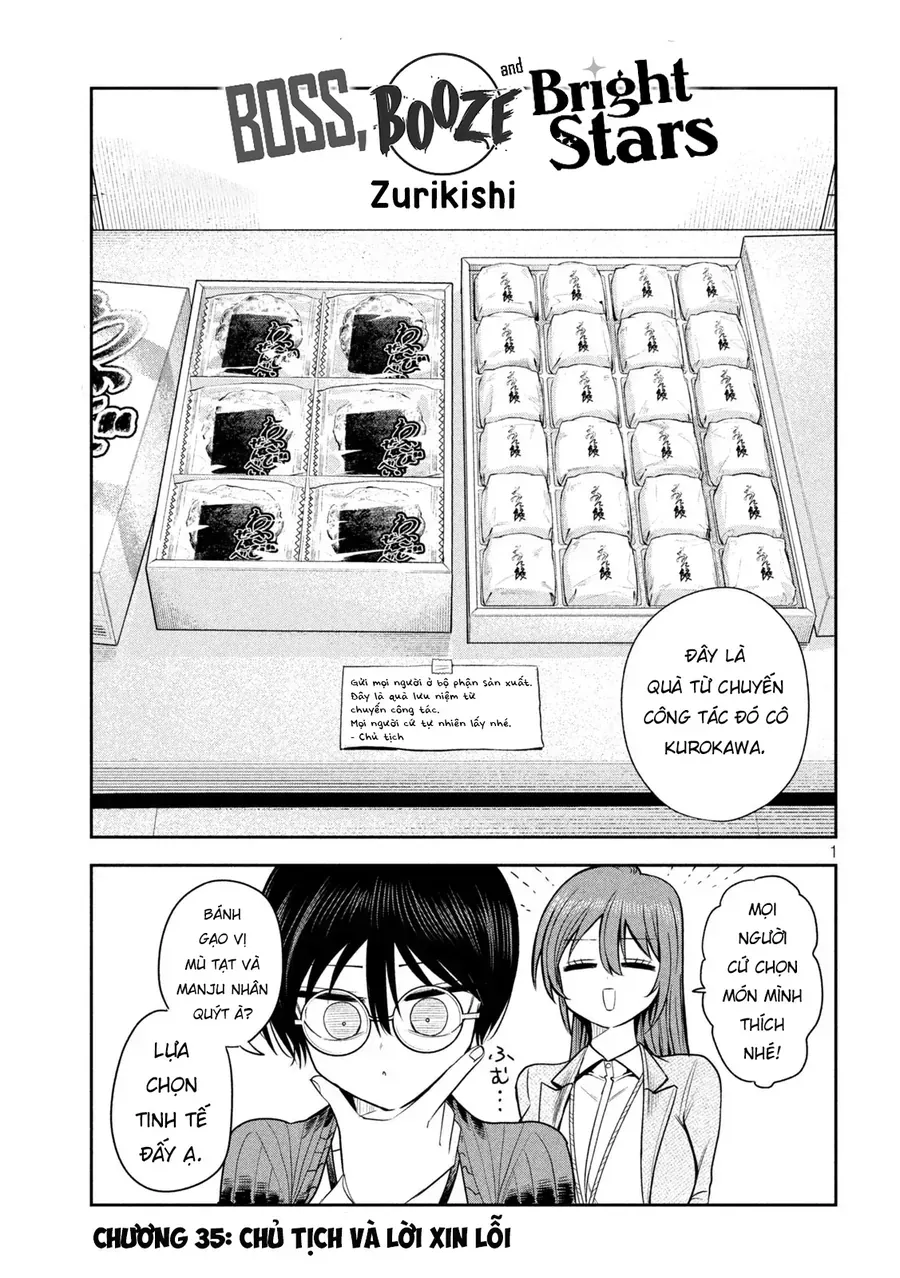 Shachou To Sake To Hoshi Chap 35 - Next Chap 36