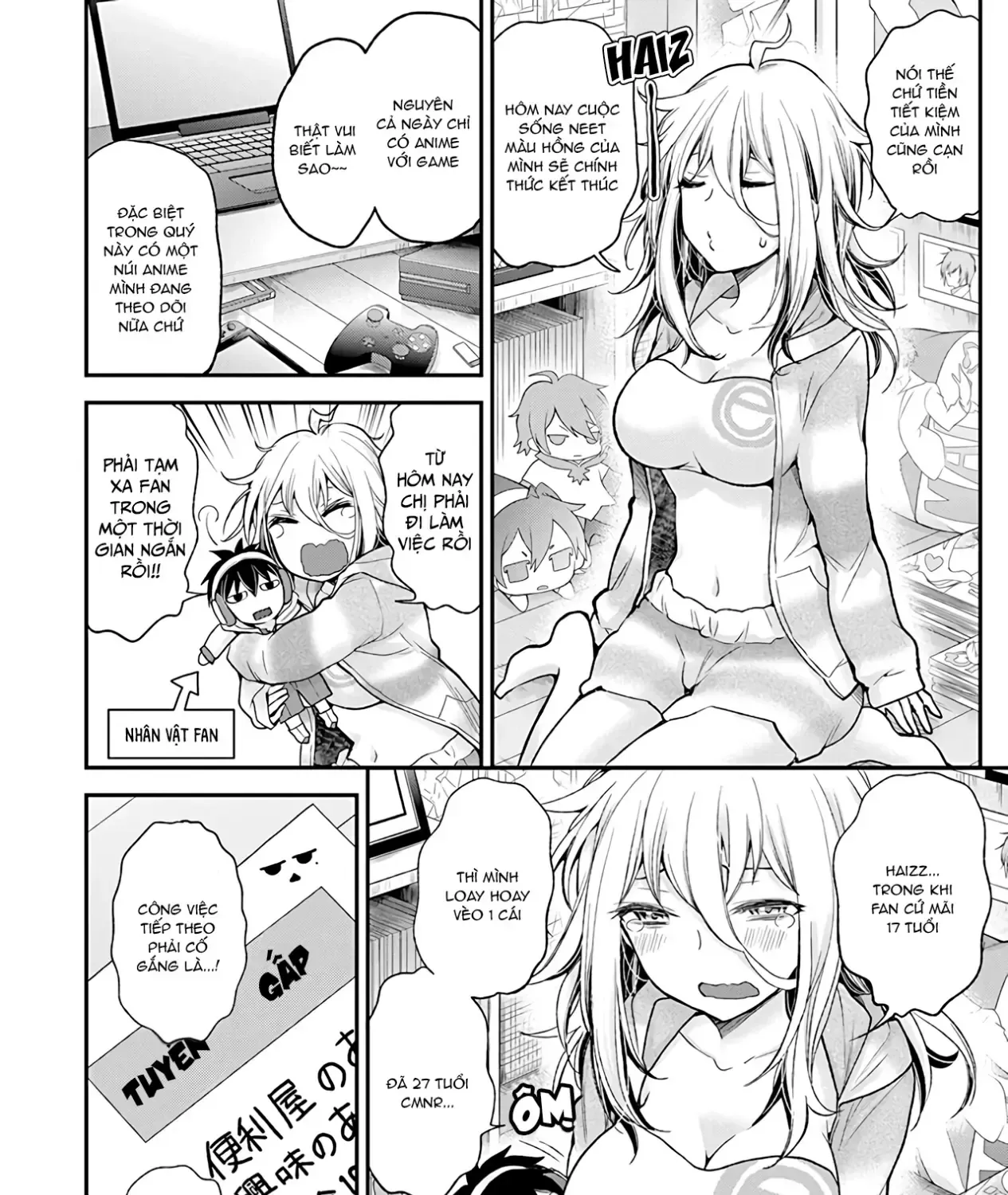 Shingeki No Eroko-San: Hen Na Oneesan Wa Danshi Kousei To Nakayoku Naritai Chap 1 - Next Chap 2