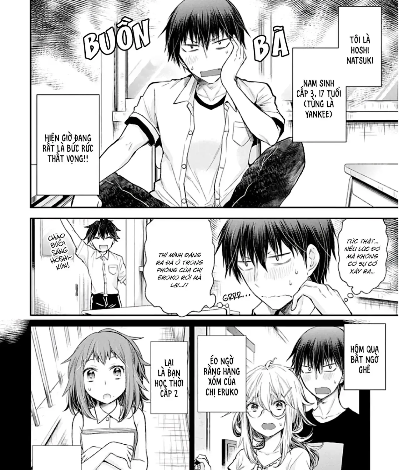 Shingeki No Eroko-San: Hen Na Oneesan Wa Danshi Kousei To Nakayoku Naritai Chap 10 - Next Chap 11