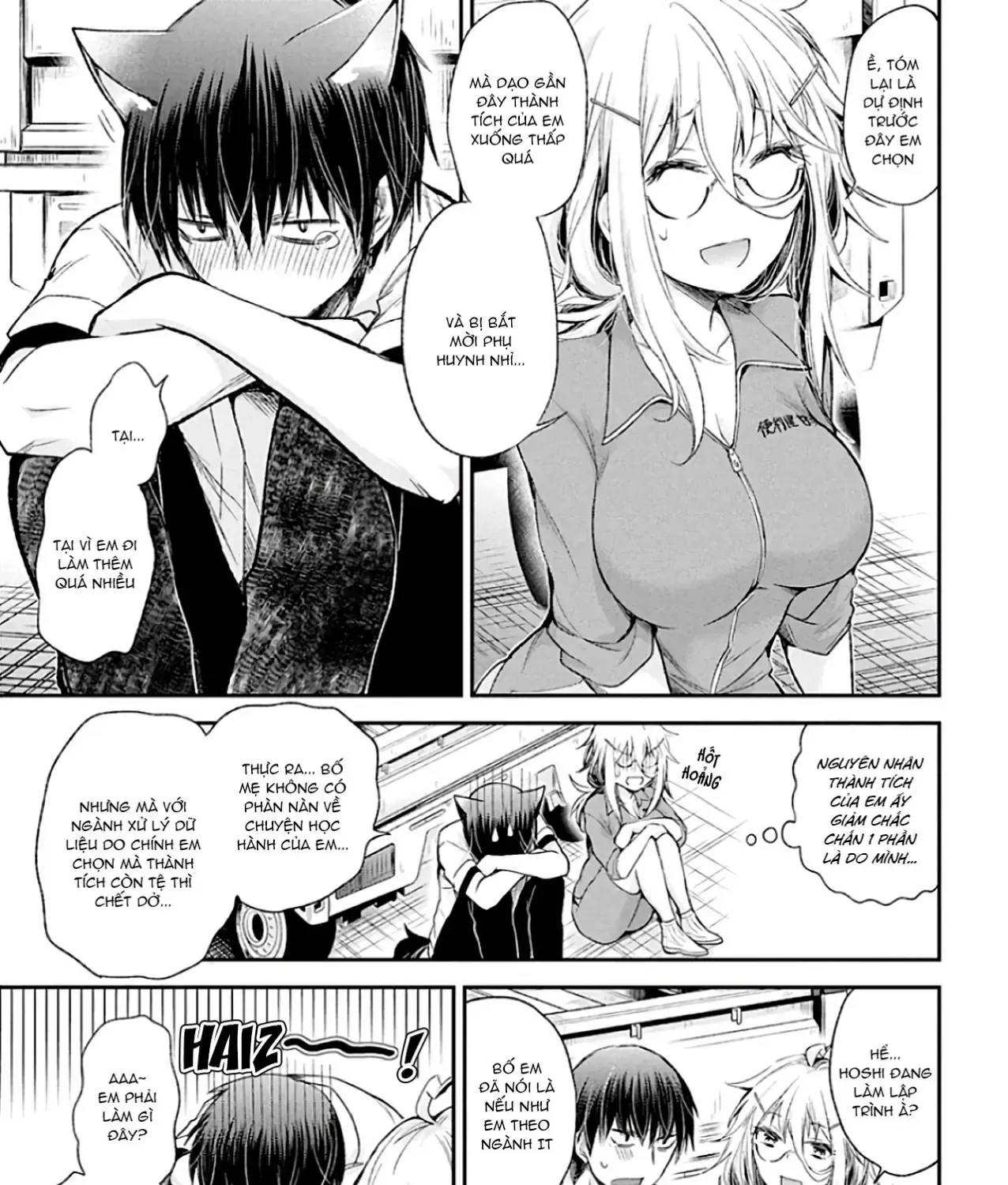 Shingeki No Eroko-San: Hen Na Oneesan Wa Danshi Kousei To Nakayoku Naritai Chap 10 - Next Chap 11