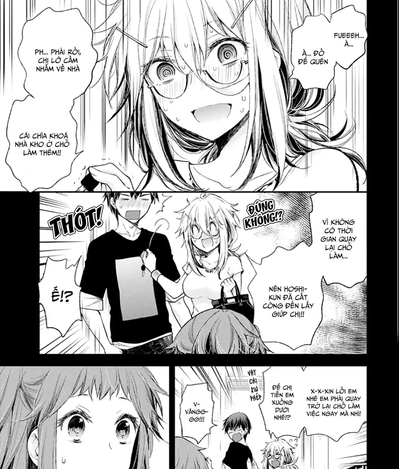 Shingeki No Eroko-San: Hen Na Oneesan Wa Danshi Kousei To Nakayoku Naritai Chap 10 - Next Chap 11