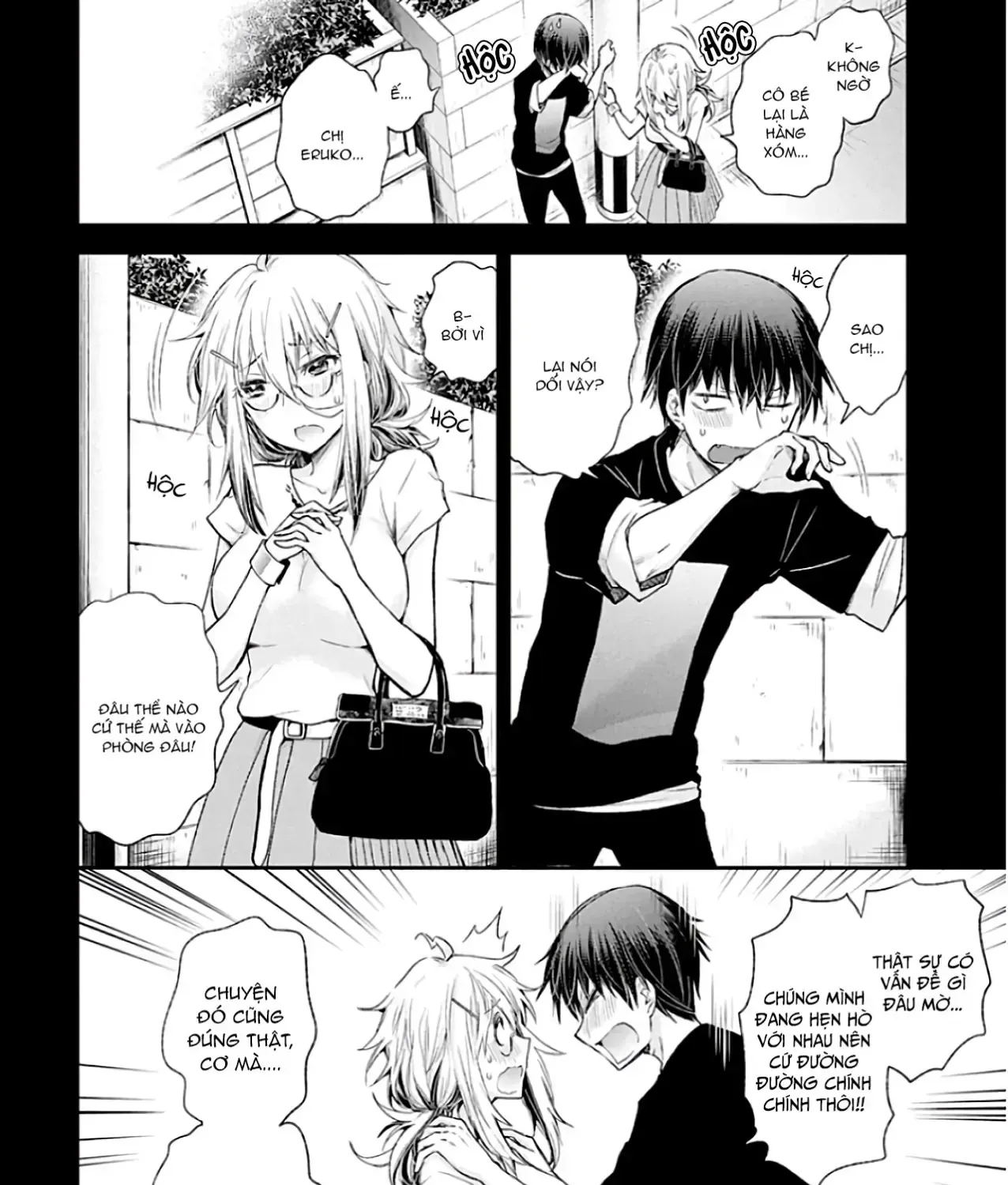 Shingeki No Eroko-San: Hen Na Oneesan Wa Danshi Kousei To Nakayoku Naritai Chap 10 - Next Chap 11