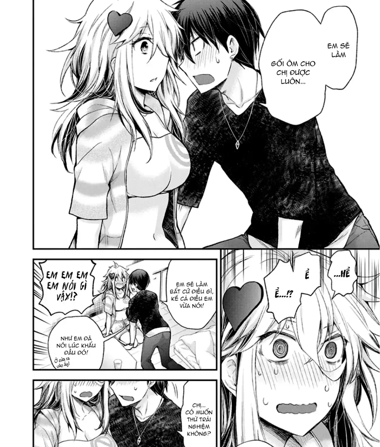 Shingeki No Eroko-San: Hen Na Oneesan Wa Danshi Kousei To Nakayoku Naritai Chap 11 - Next Chap 12