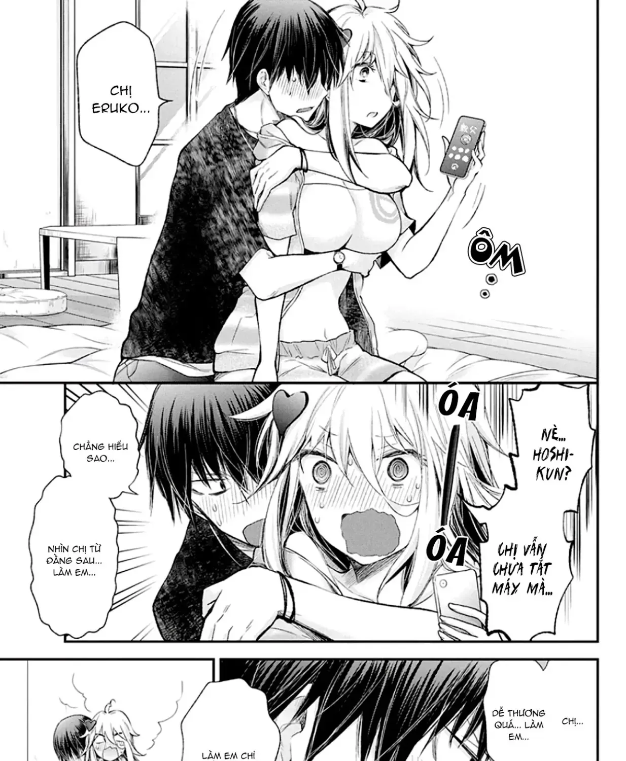 Shingeki No Eroko-San: Hen Na Oneesan Wa Danshi Kousei To Nakayoku Naritai Chap 12 - Next Chap 13