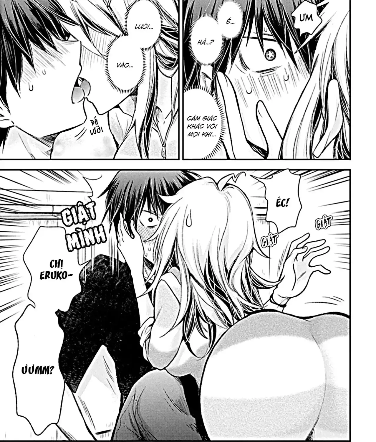 Shingeki No Eroko-San: Hen Na Oneesan Wa Danshi Kousei To Nakayoku Naritai Chap 13 - Next Chap 14