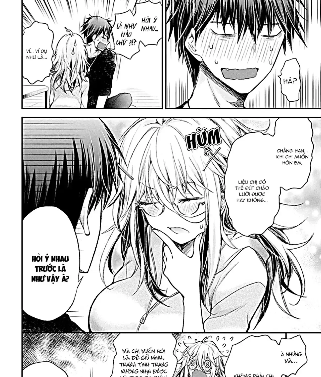 Shingeki No Eroko-San: Hen Na Oneesan Wa Danshi Kousei To Nakayoku Naritai Chap 13 - Next Chap 14