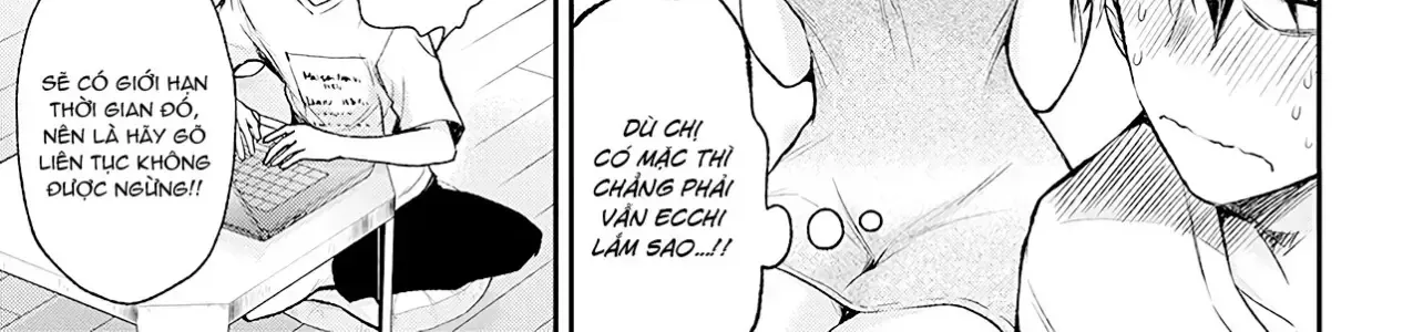 Shingeki No Eroko-San: Hen Na Oneesan Wa Danshi Kousei To Nakayoku Naritai Chap 14 - Next Chap 15