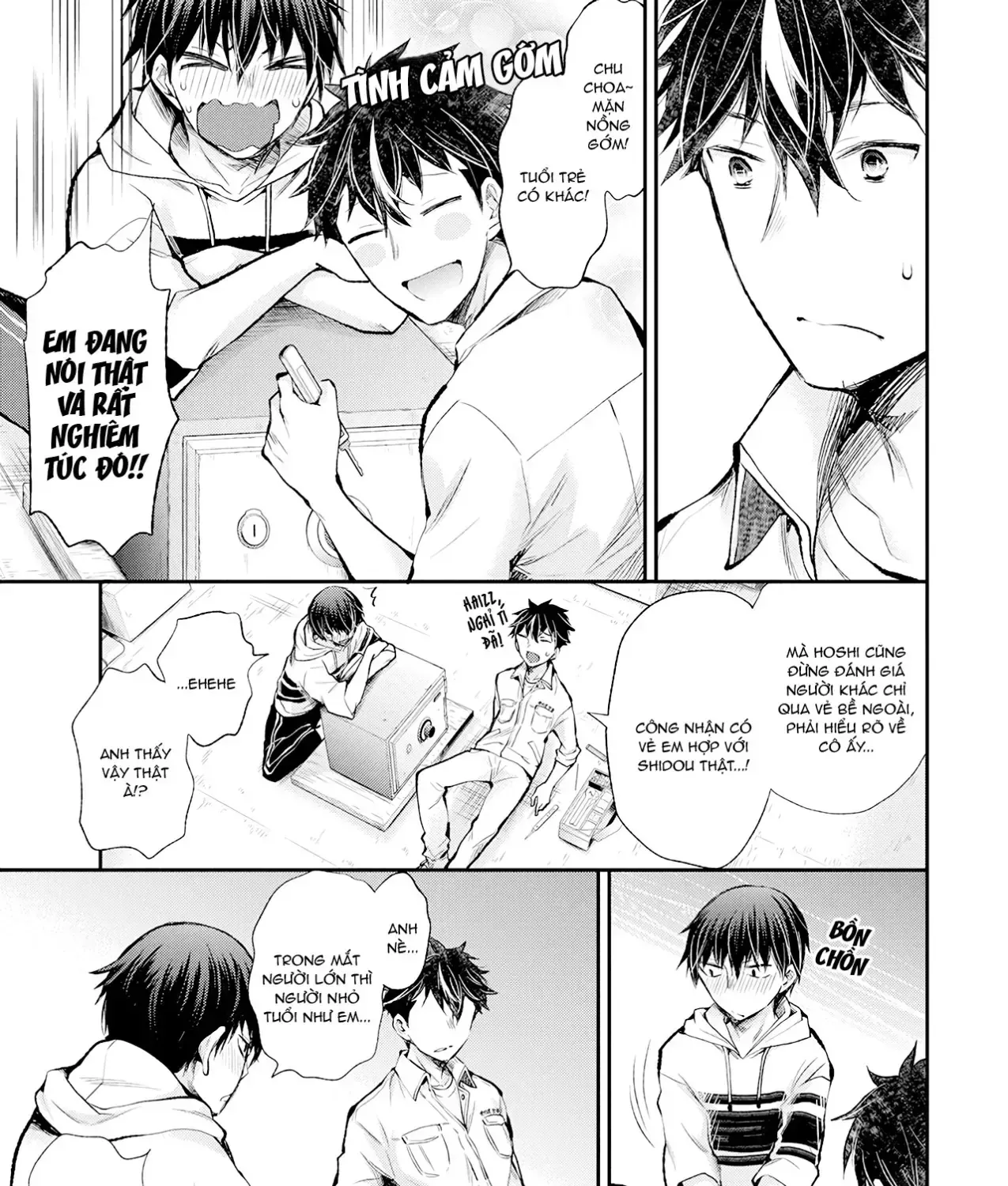 Shingeki No Eroko-San: Hen Na Oneesan Wa Danshi Kousei To Nakayoku Naritai Chap 16 - Next Chap 17