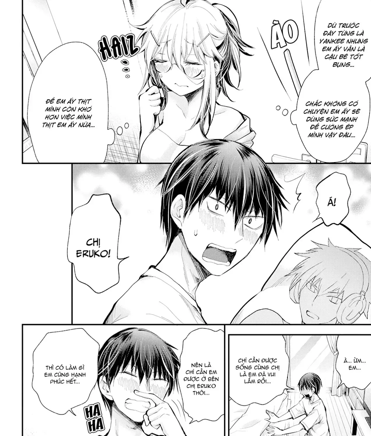 Shingeki No Eroko-San: Hen Na Oneesan Wa Danshi Kousei To Nakayoku Naritai Chap 17 - Next Chap 18