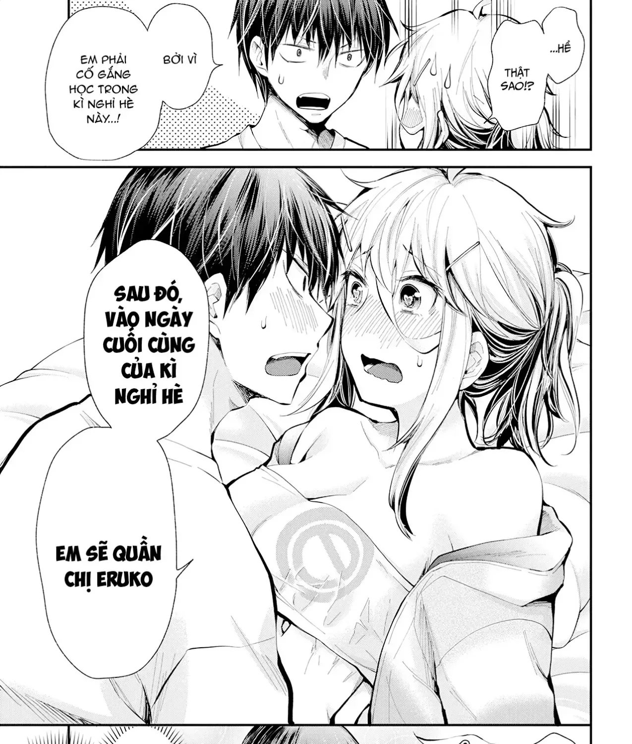 Shingeki No Eroko-San: Hen Na Oneesan Wa Danshi Kousei To Nakayoku Naritai Chap 17 - Next Chap 18