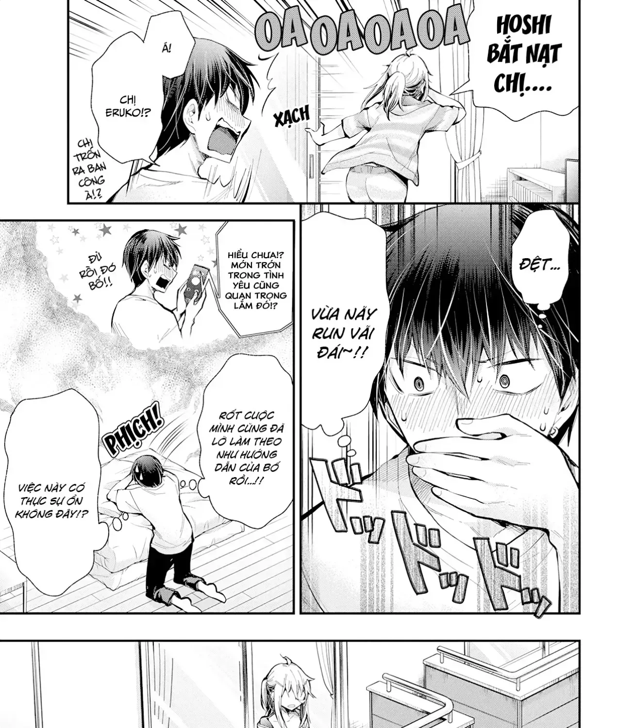 Shingeki No Eroko-San: Hen Na Oneesan Wa Danshi Kousei To Nakayoku Naritai Chap 17 - Next Chap 18