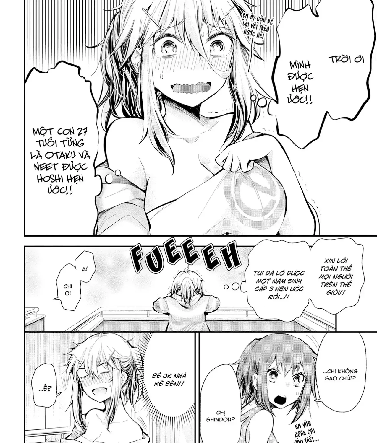 Shingeki No Eroko-San: Hen Na Oneesan Wa Danshi Kousei To Nakayoku Naritai Chap 17 - Next Chap 18