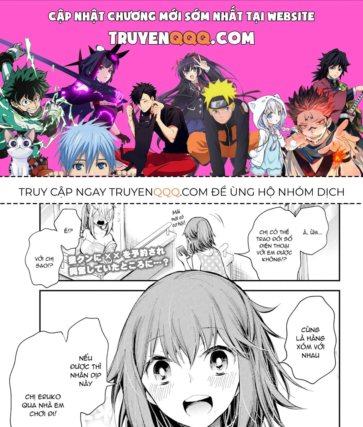 Shingeki No Eroko-San: Hen Na Oneesan Wa Danshi Kousei To Nakayoku Naritai Chap 18 - Next Chap 19