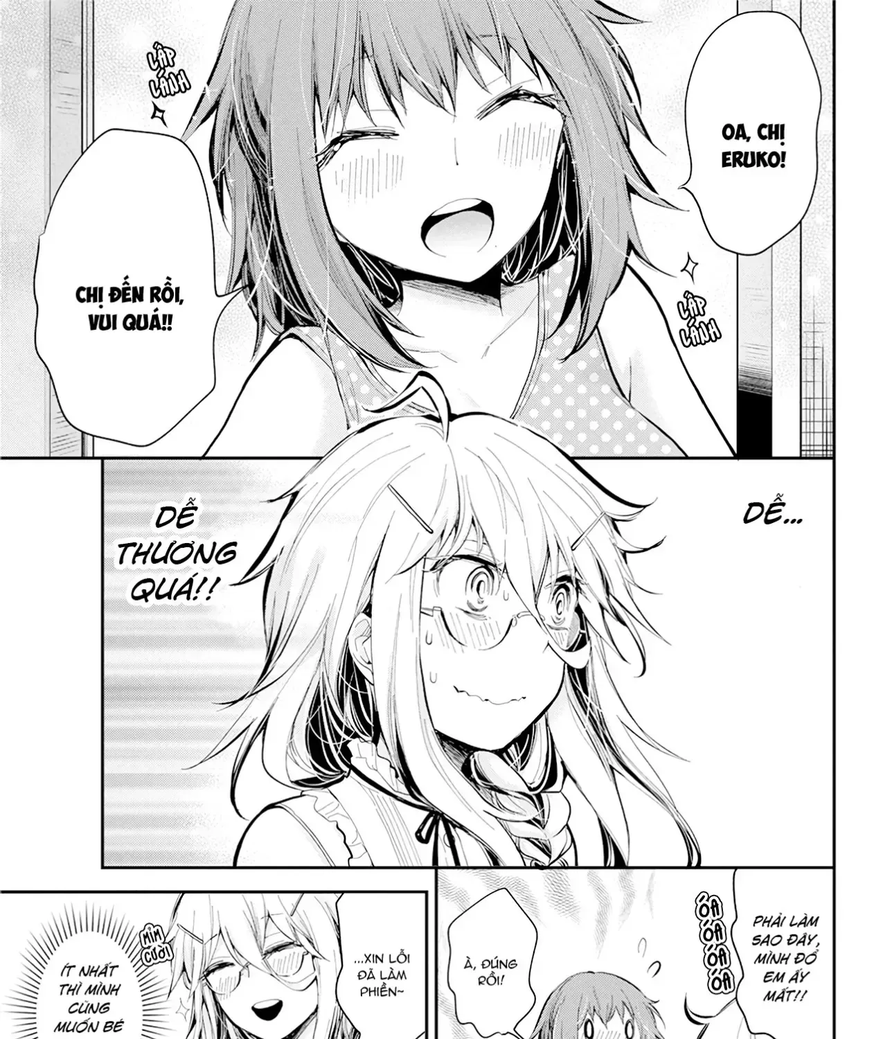 Shingeki No Eroko-San: Hen Na Oneesan Wa Danshi Kousei To Nakayoku Naritai Chap 18 - Next Chap 19