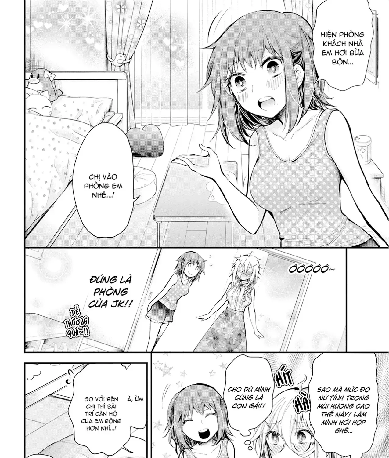 Shingeki No Eroko-San: Hen Na Oneesan Wa Danshi Kousei To Nakayoku Naritai Chap 18 - Next Chap 19