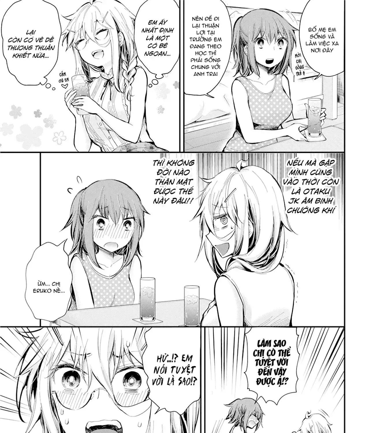 Shingeki No Eroko-San: Hen Na Oneesan Wa Danshi Kousei To Nakayoku Naritai Chap 18 - Next Chap 19