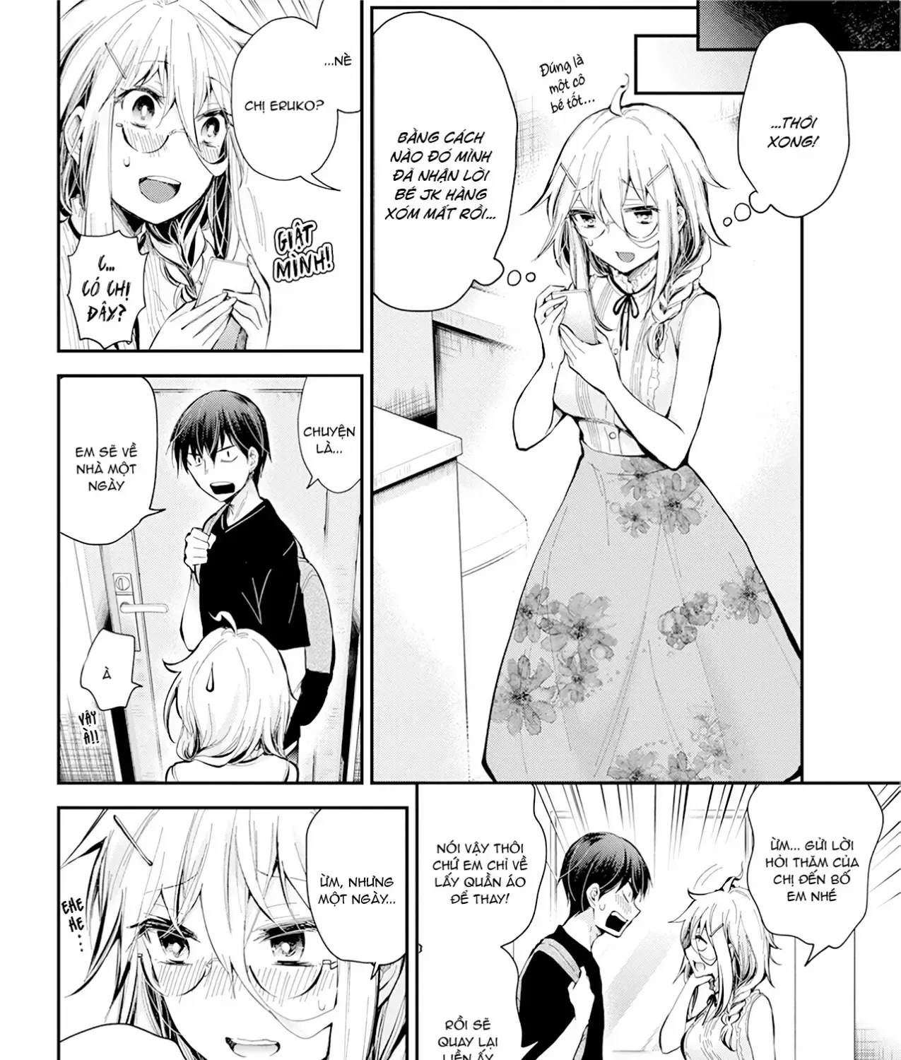 Shingeki No Eroko-San: Hen Na Oneesan Wa Danshi Kousei To Nakayoku Naritai Chap 18 - Next Chap 19