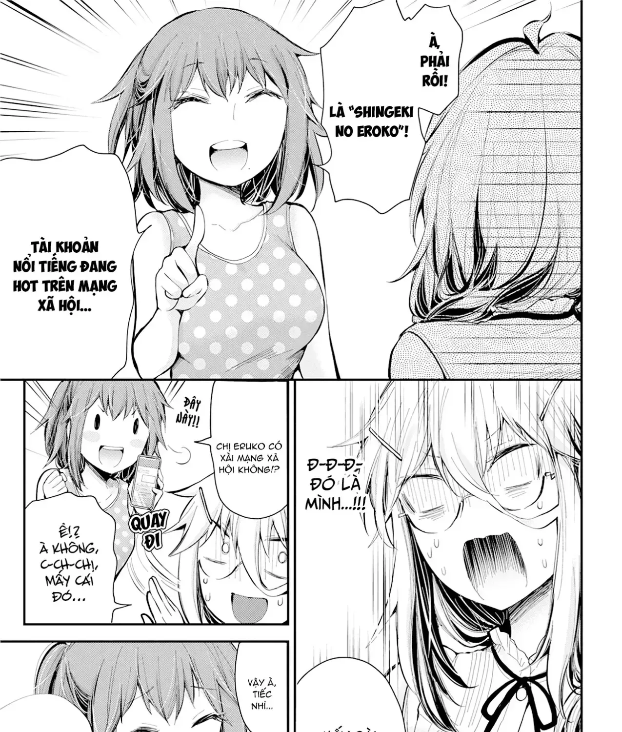 Shingeki No Eroko-San: Hen Na Oneesan Wa Danshi Kousei To Nakayoku Naritai Chap 18 - Next Chap 19