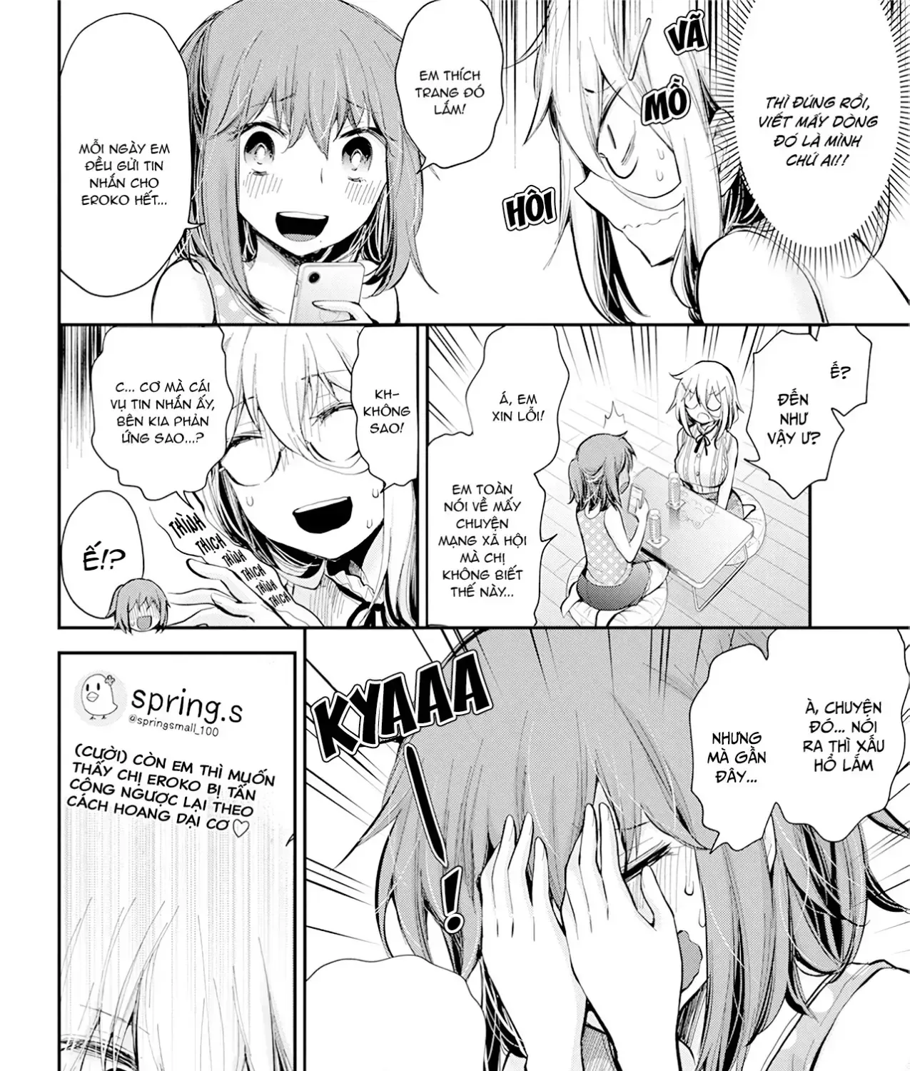 Shingeki No Eroko-San: Hen Na Oneesan Wa Danshi Kousei To Nakayoku Naritai Chap 18 - Next Chap 19