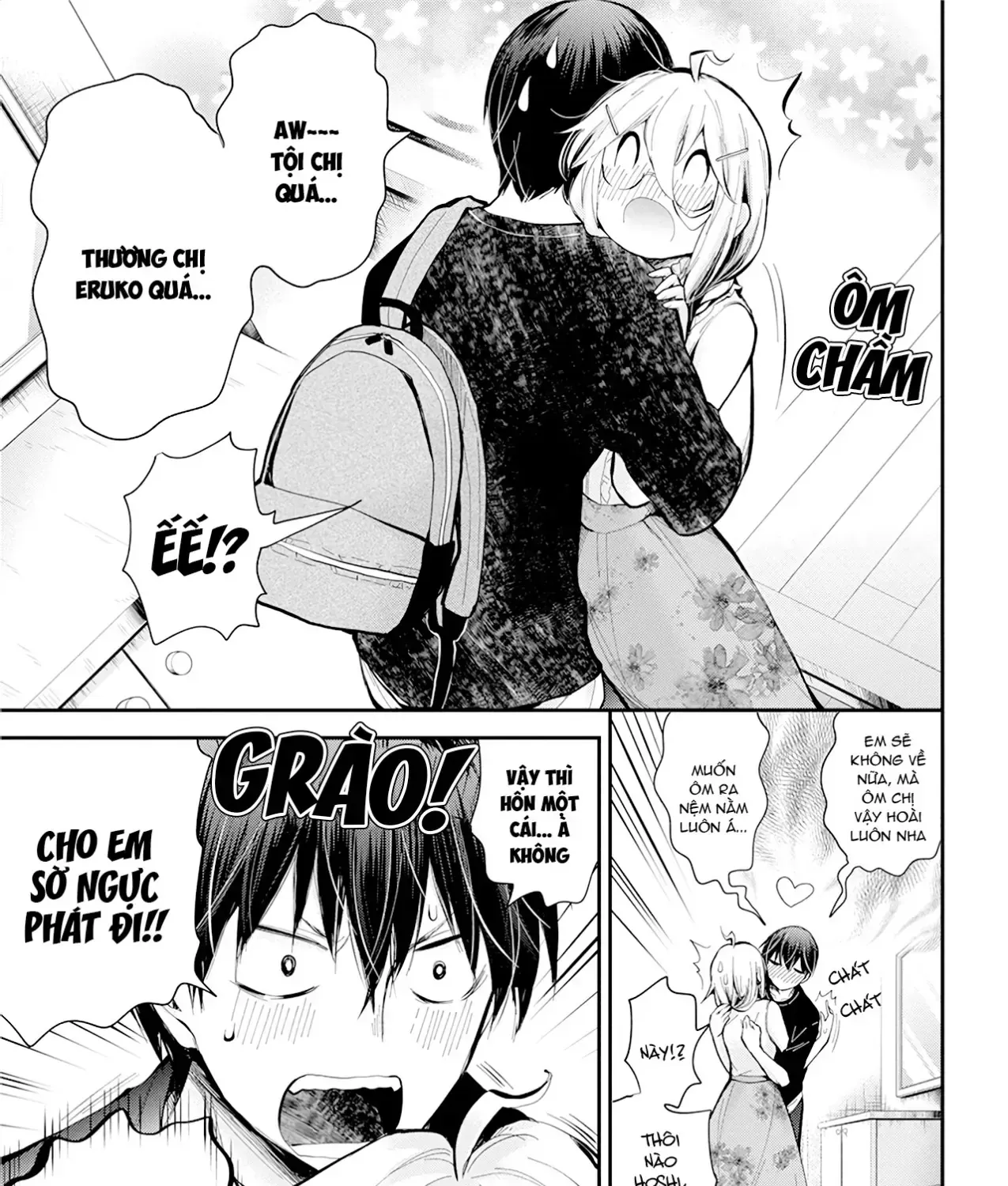 Shingeki No Eroko-San: Hen Na Oneesan Wa Danshi Kousei To Nakayoku Naritai Chap 18 - Next Chap 19