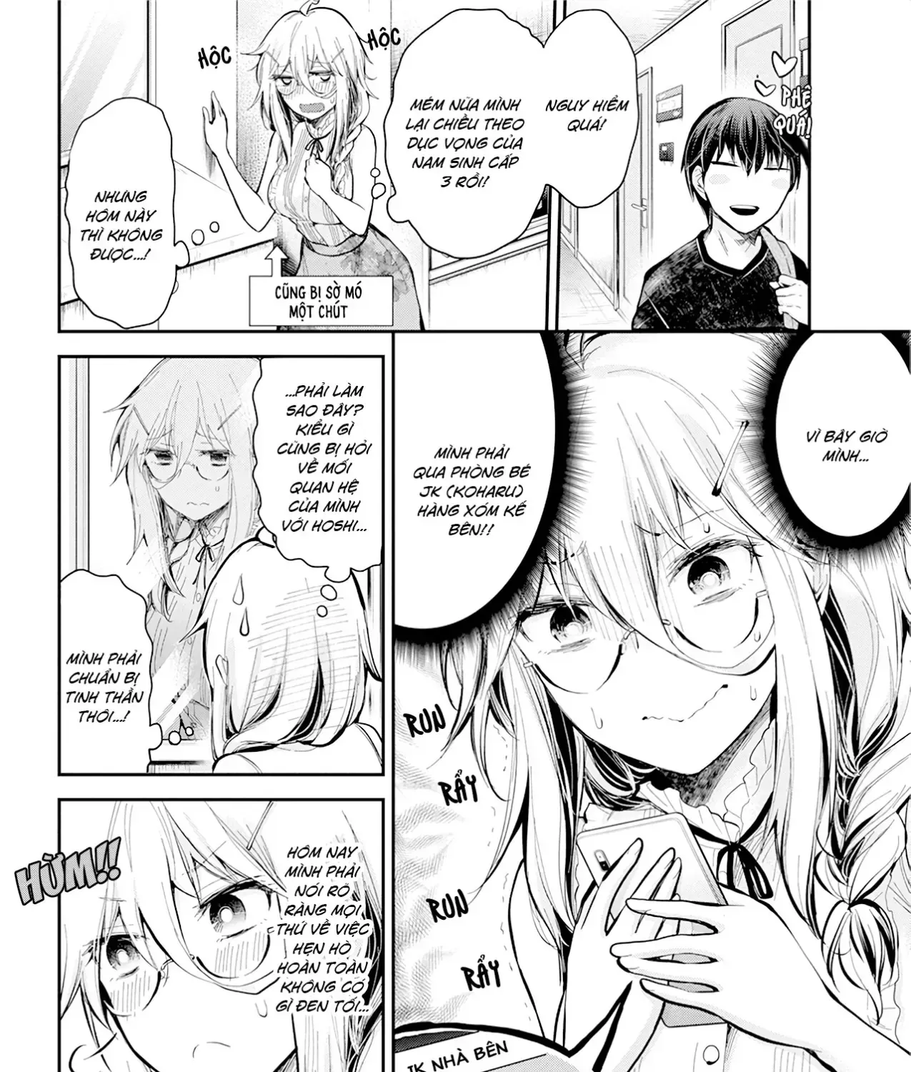 Shingeki No Eroko-San: Hen Na Oneesan Wa Danshi Kousei To Nakayoku Naritai Chap 18 - Next Chap 19