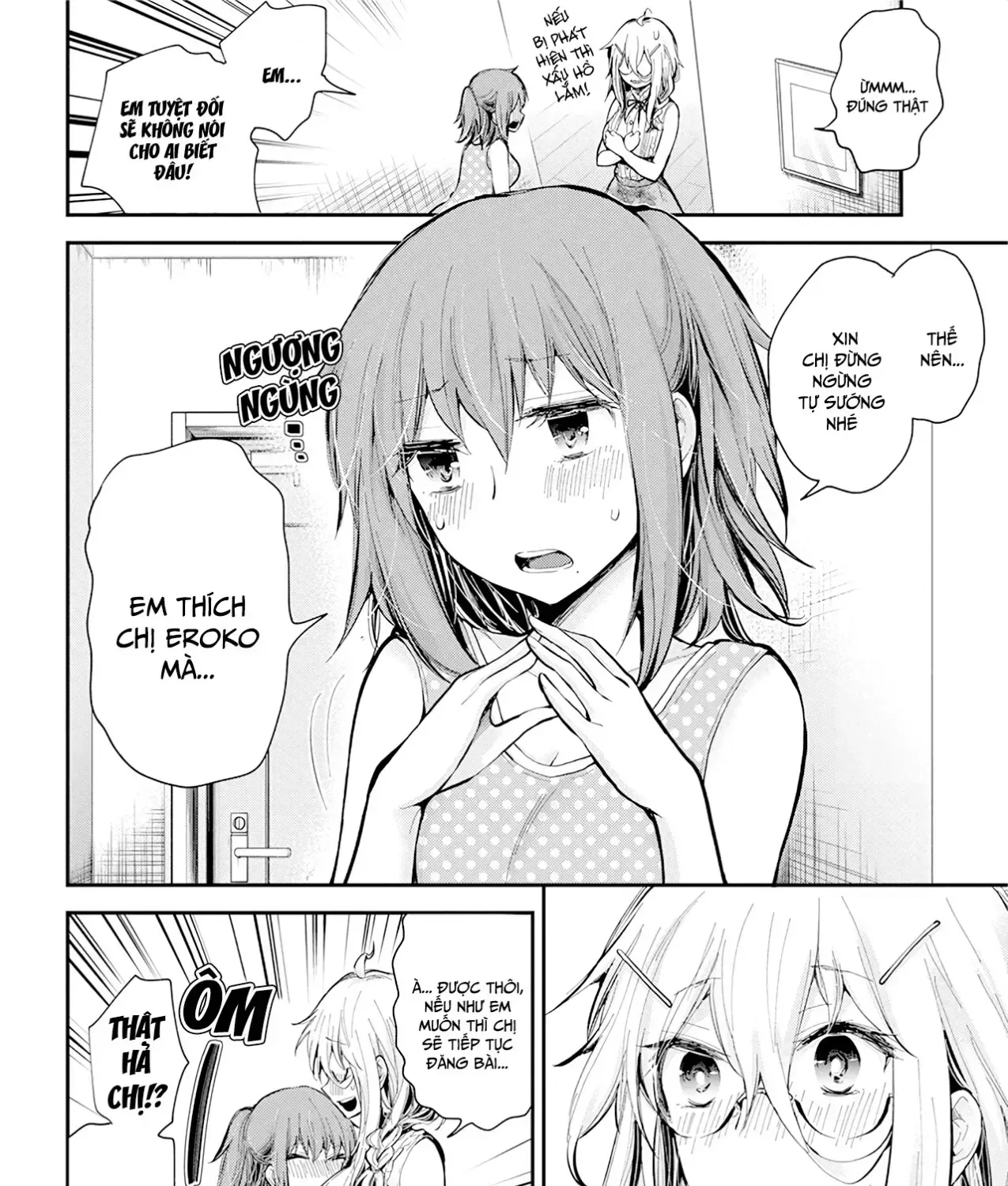 Shingeki No Eroko-San: Hen Na Oneesan Wa Danshi Kousei To Nakayoku Naritai Chap 19 - Next Chap 20