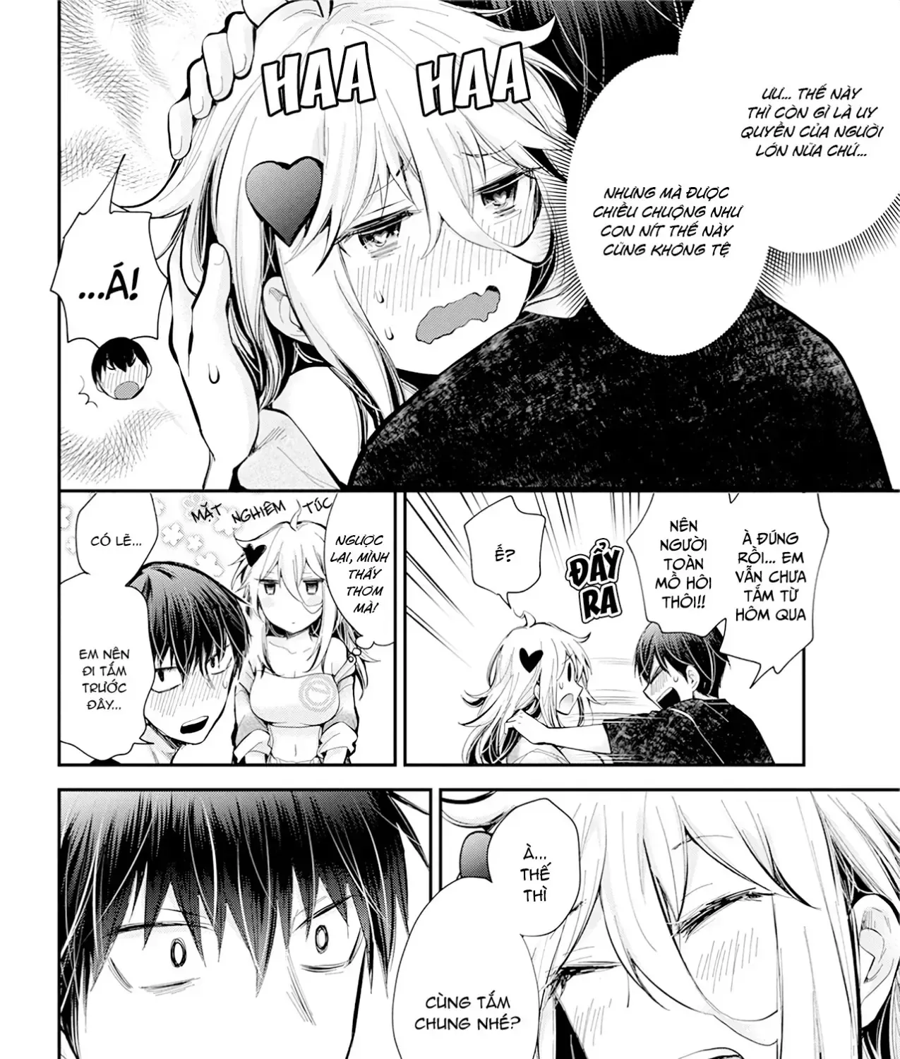 Shingeki No Eroko-San: Hen Na Oneesan Wa Danshi Kousei To Nakayoku Naritai Chap 19 - Next Chap 20