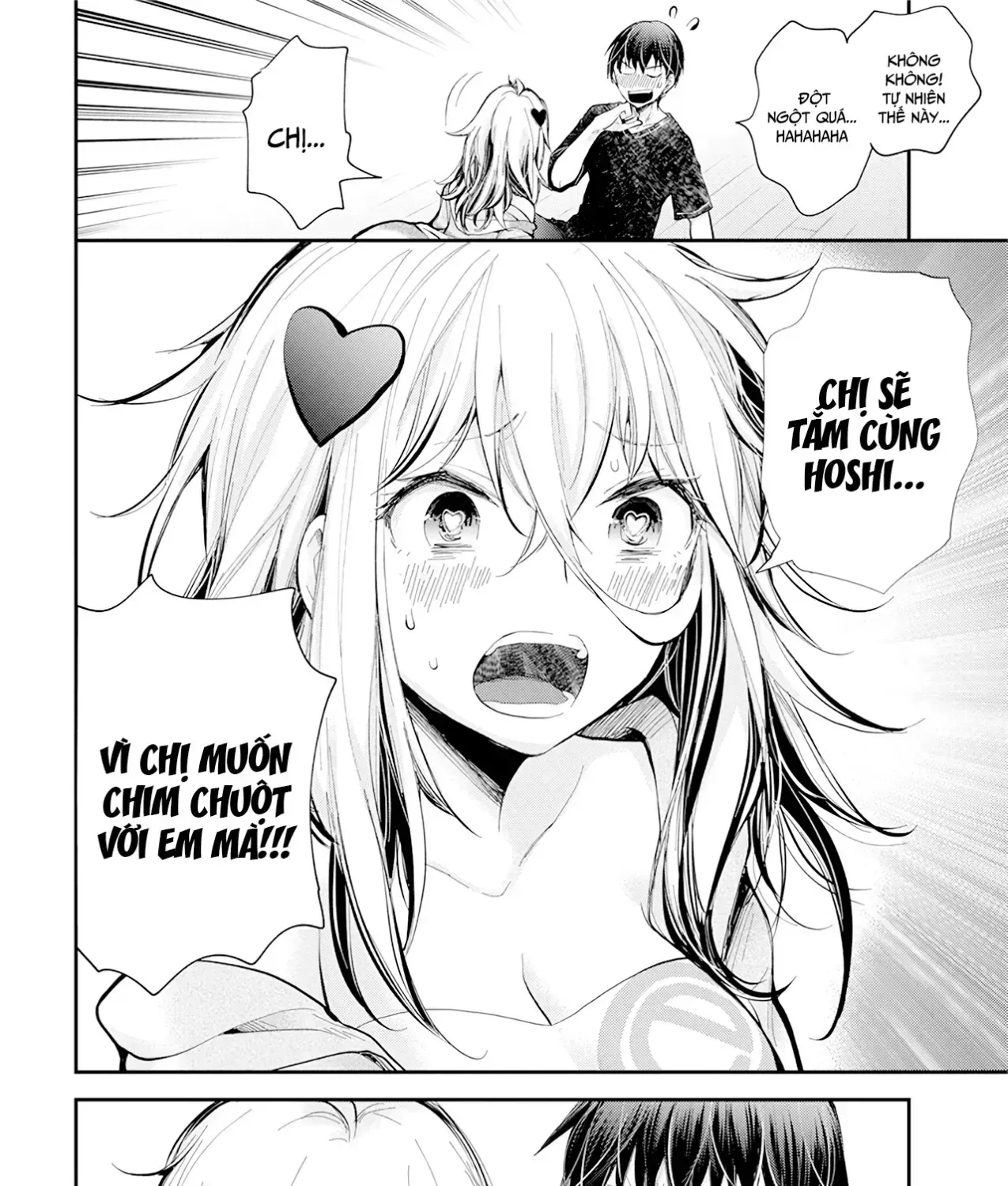 Shingeki No Eroko-San: Hen Na Oneesan Wa Danshi Kousei To Nakayoku Naritai Chap 19 - Next Chap 20