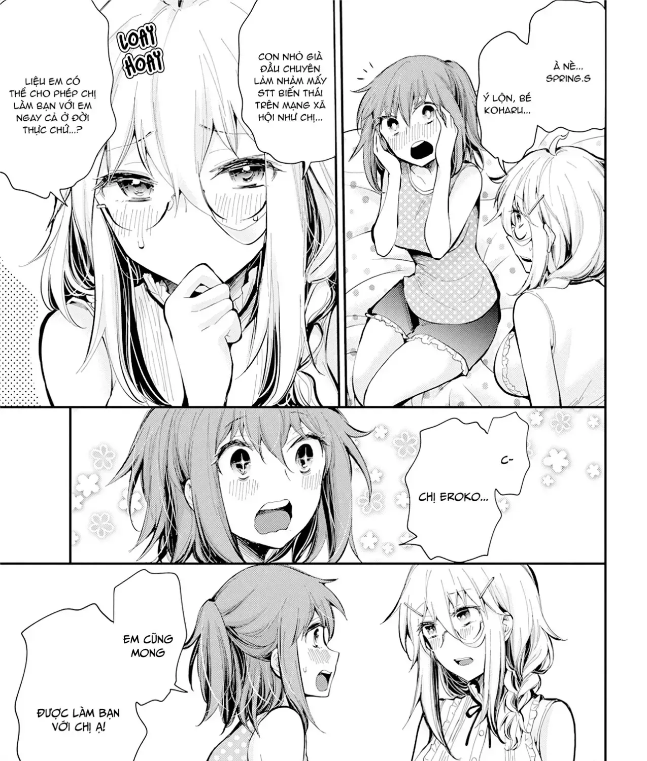 Shingeki No Eroko-San: Hen Na Oneesan Wa Danshi Kousei To Nakayoku Naritai Chap 19 - Next Chap 20