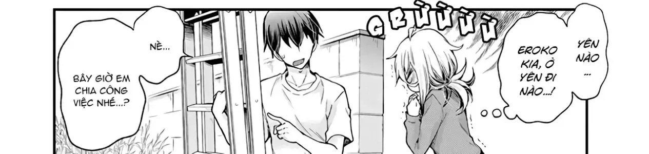 Shingeki No Eroko-San: Hen Na Oneesan Wa Danshi Kousei To Nakayoku Naritai Chap 2 - Next Chap 3