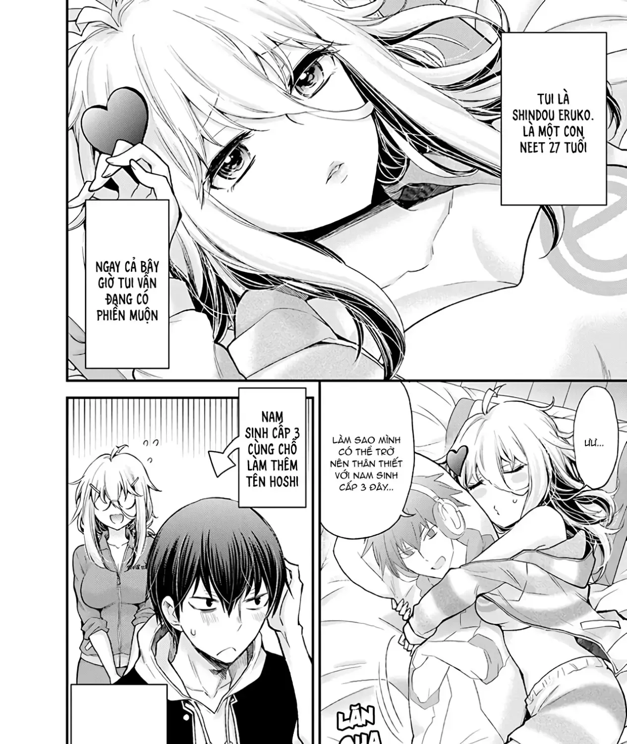 Shingeki No Eroko-San: Hen Na Oneesan Wa Danshi Kousei To Nakayoku Naritai Chap 2 - Next Chap 3