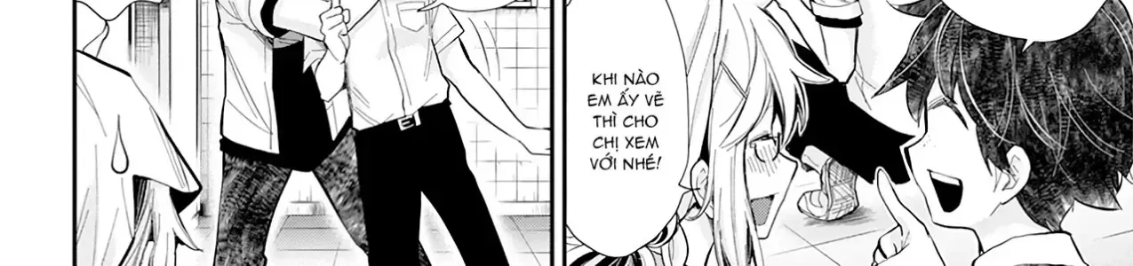 Shingeki No Eroko-San: Hen Na Oneesan Wa Danshi Kousei To Nakayoku Naritai Chap 24 - Next Chap 25