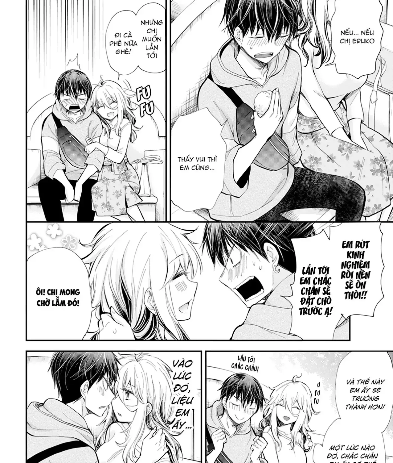 Shingeki No Eroko-San: Hen Na Oneesan Wa Danshi Kousei To Nakayoku Naritai Chap 25 - Next Chap 26