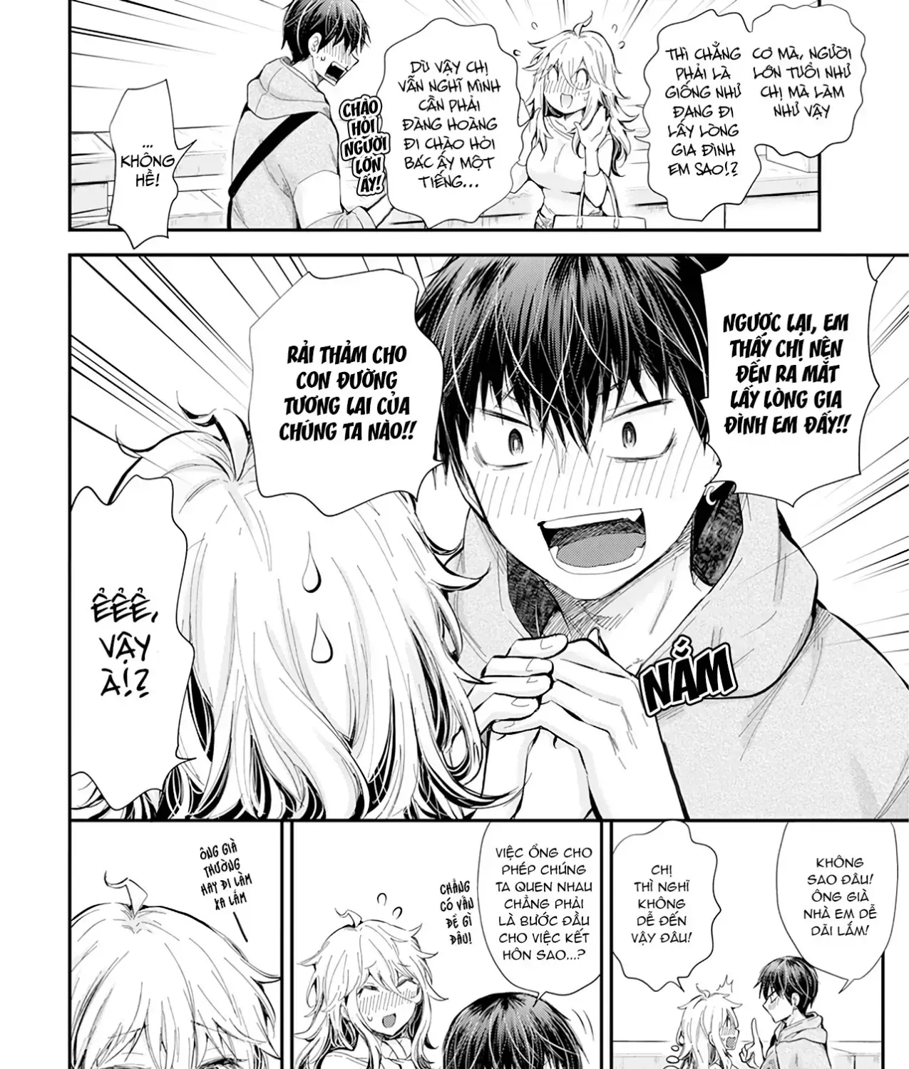 Shingeki No Eroko-San: Hen Na Oneesan Wa Danshi Kousei To Nakayoku Naritai Chap 26 - Next Chap 27