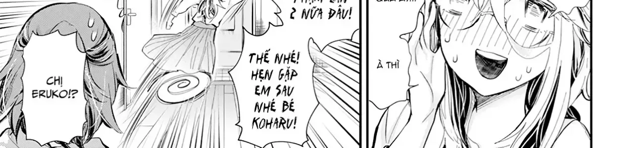 Shingeki No Eroko-San: Hen Na Oneesan Wa Danshi Kousei To Nakayoku Naritai Chap 27 - Next Chap 28