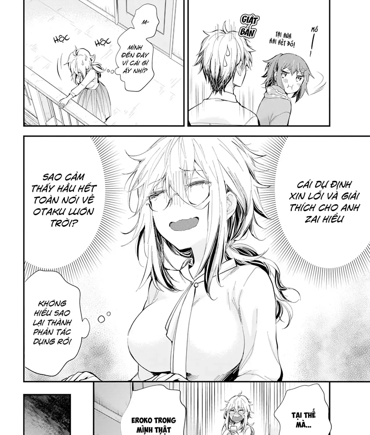 Shingeki No Eroko-San: Hen Na Oneesan Wa Danshi Kousei To Nakayoku Naritai Chap 27 - Next Chap 28