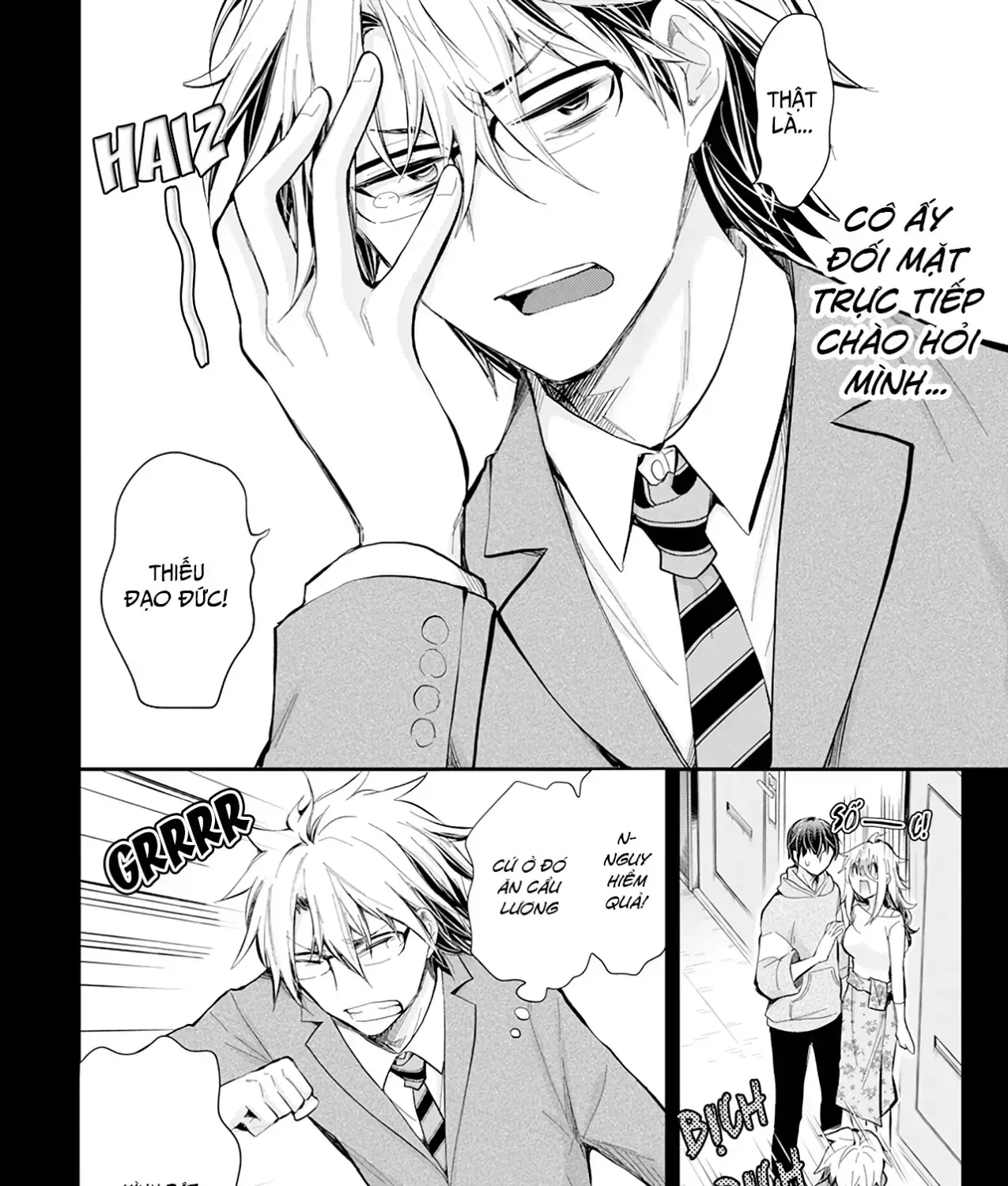 Shingeki No Eroko-San: Hen Na Oneesan Wa Danshi Kousei To Nakayoku Naritai Chap 28 - Next Chap 29