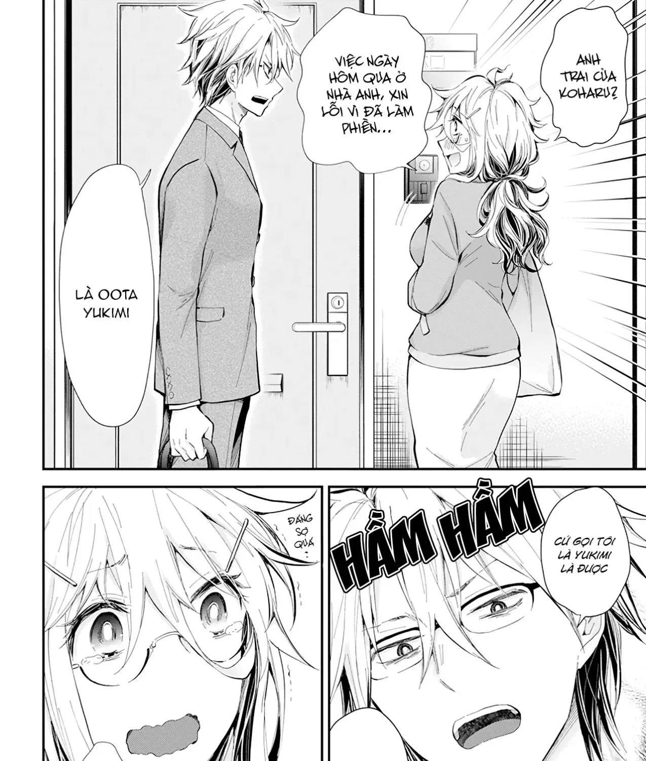 Shingeki No Eroko-San: Hen Na Oneesan Wa Danshi Kousei To Nakayoku Naritai Chap 28 - Next Chap 29