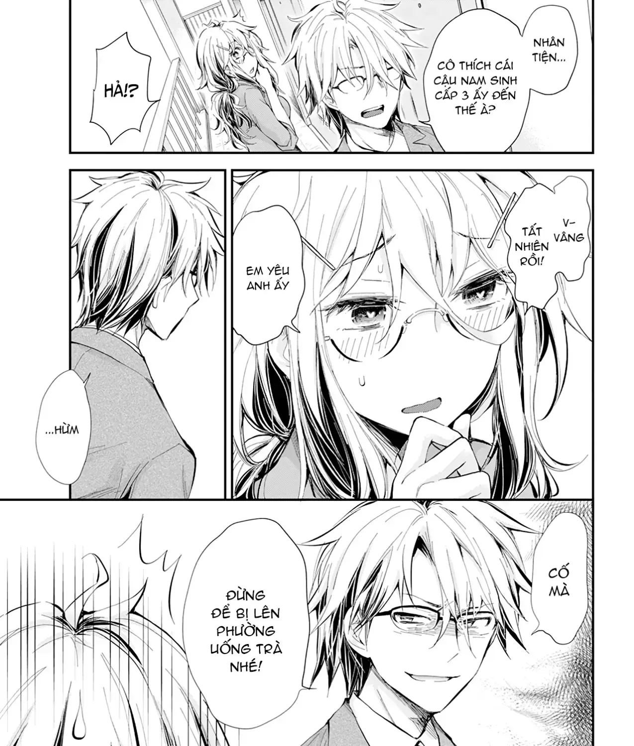 Shingeki No Eroko-San: Hen Na Oneesan Wa Danshi Kousei To Nakayoku Naritai Chap 28 - Next Chap 29