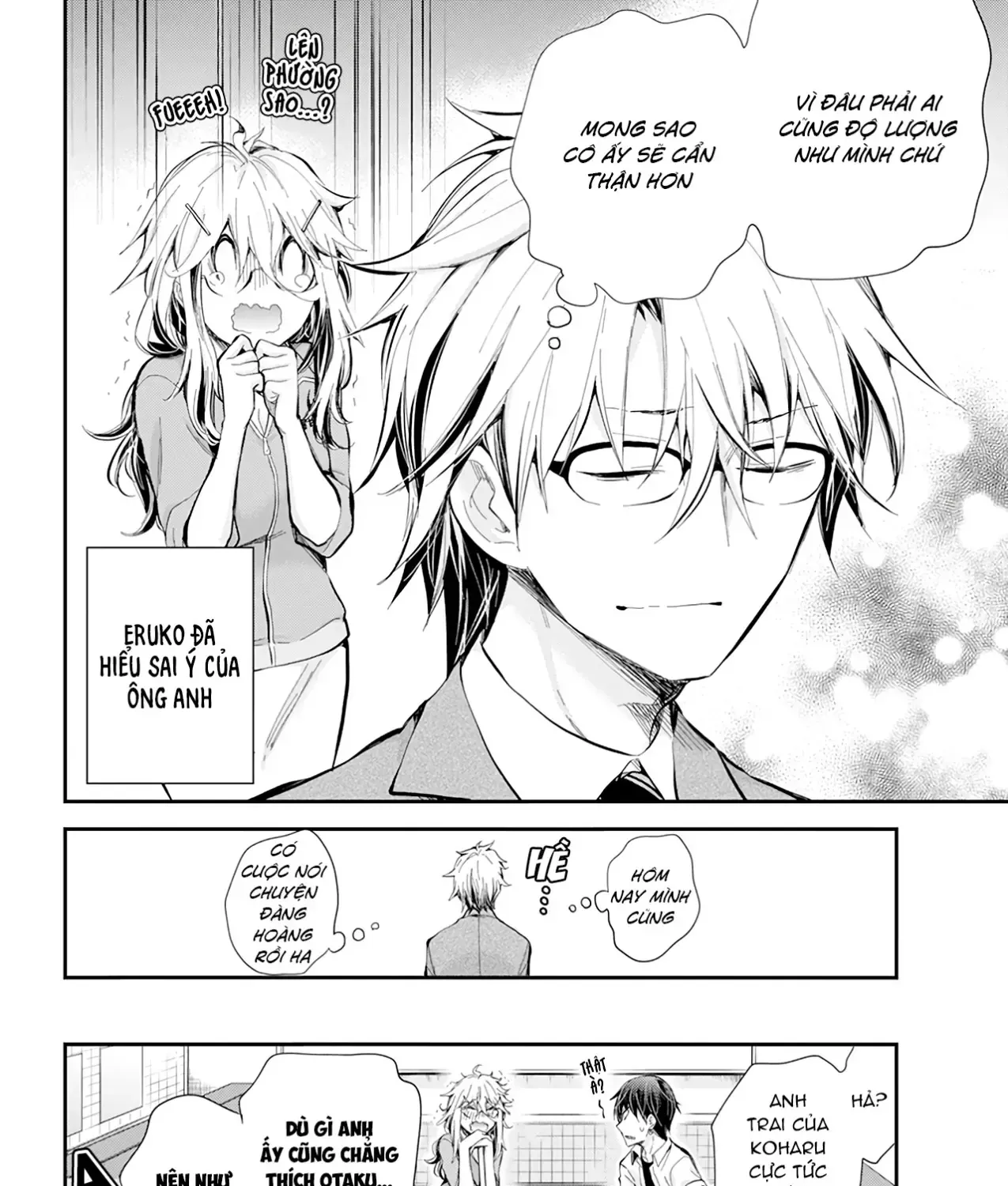 Shingeki No Eroko-San: Hen Na Oneesan Wa Danshi Kousei To Nakayoku Naritai Chap 28 - Next Chap 29