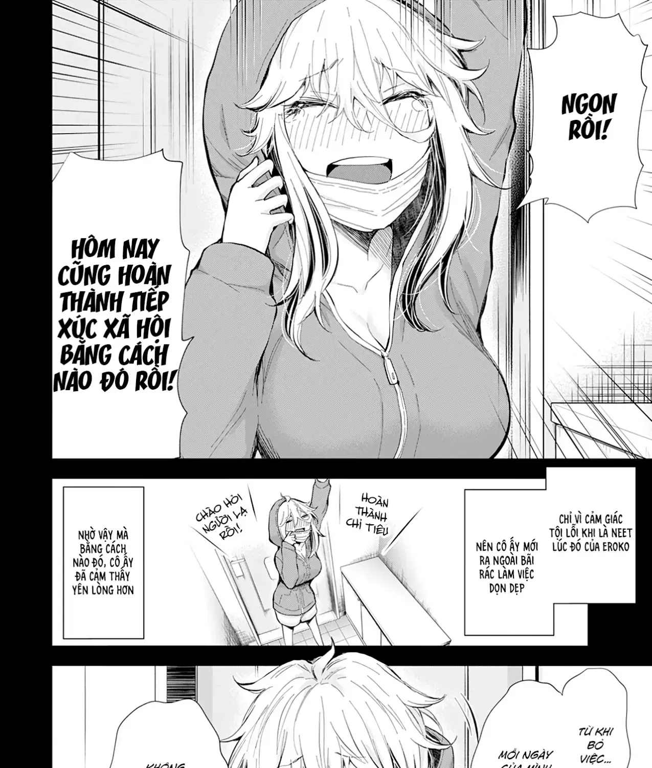 Shingeki No Eroko-San: Hen Na Oneesan Wa Danshi Kousei To Nakayoku Naritai Chap 28 - Next Chap 29