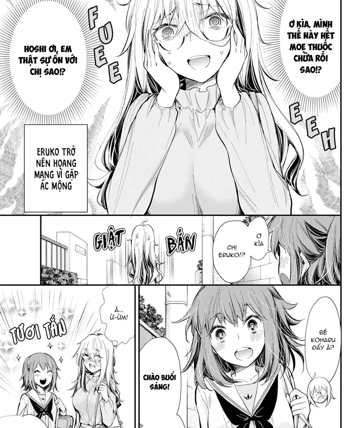 Shingeki No Eroko-San: Hen Na Oneesan Wa Danshi Kousei To Nakayoku Naritai Chap 29 - Next Chap 30