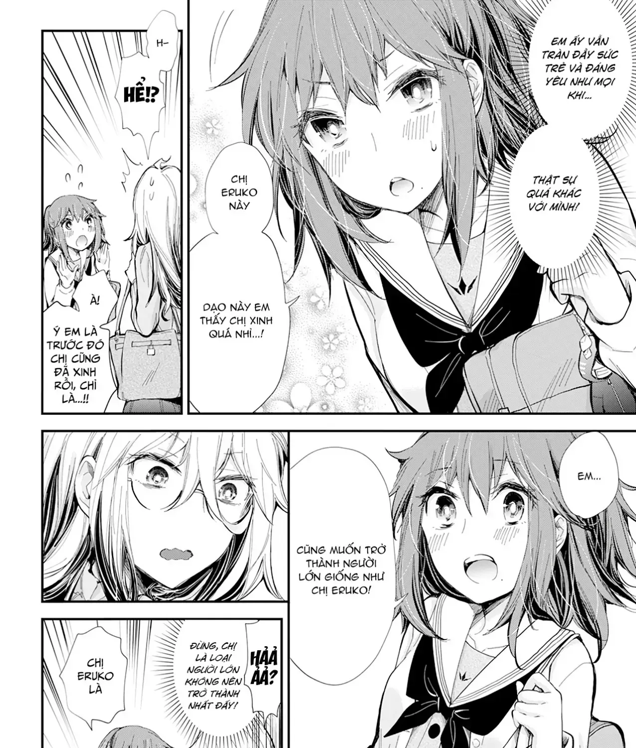 Shingeki No Eroko-San: Hen Na Oneesan Wa Danshi Kousei To Nakayoku Naritai Chap 29 - Next Chap 30