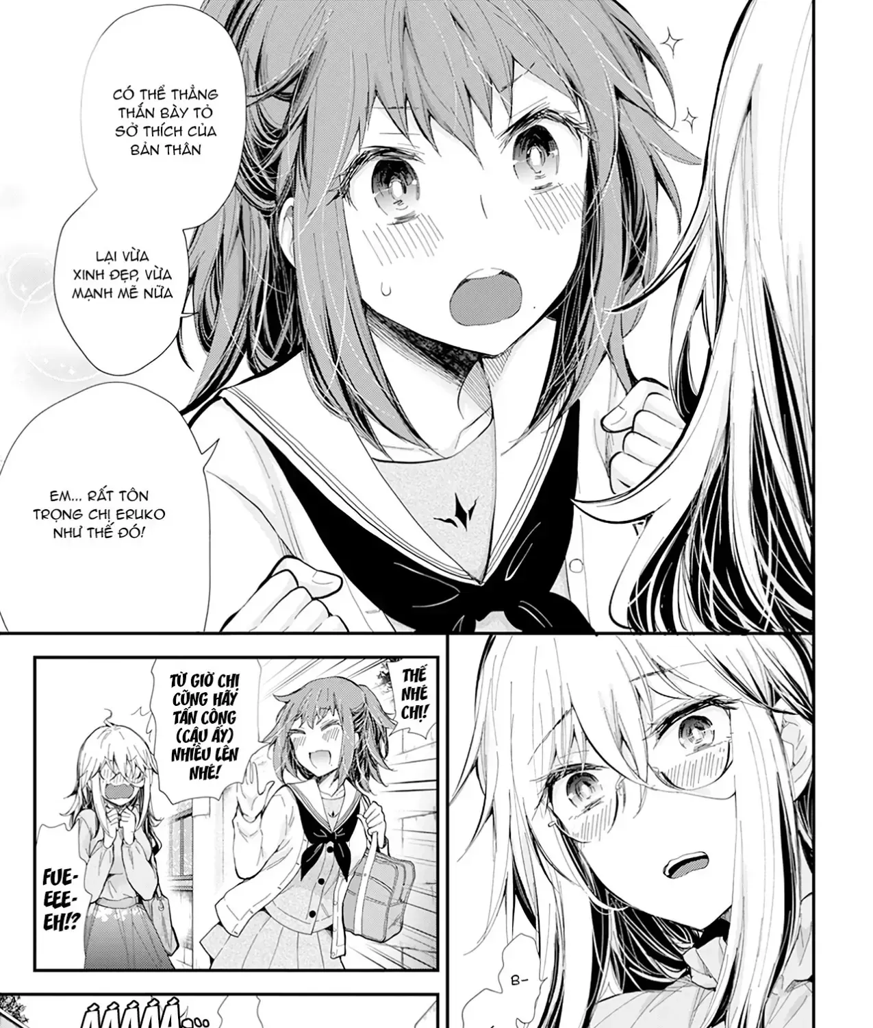 Shingeki No Eroko-San: Hen Na Oneesan Wa Danshi Kousei To Nakayoku Naritai Chap 29 - Next Chap 30