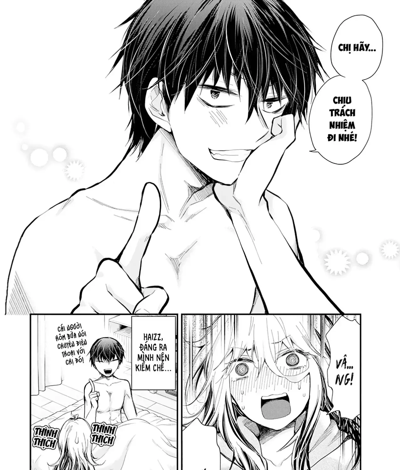 Shingeki No Eroko-San: Hen Na Oneesan Wa Danshi Kousei To Nakayoku Naritai Chap 29 - Next Chap 30