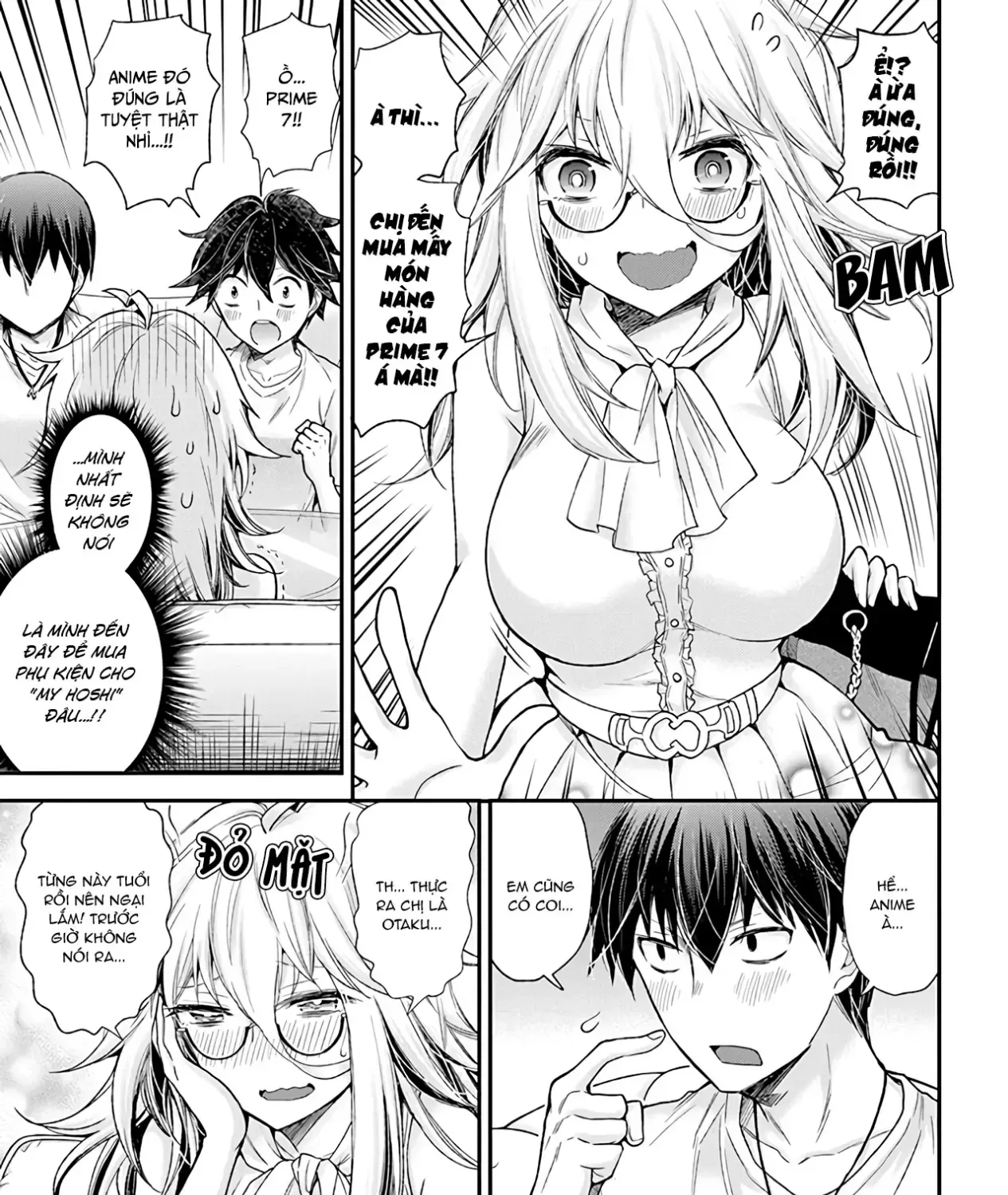 Shingeki No Eroko-San: Hen Na Oneesan Wa Danshi Kousei To Nakayoku Naritai Chap 3 - Next Chap 4