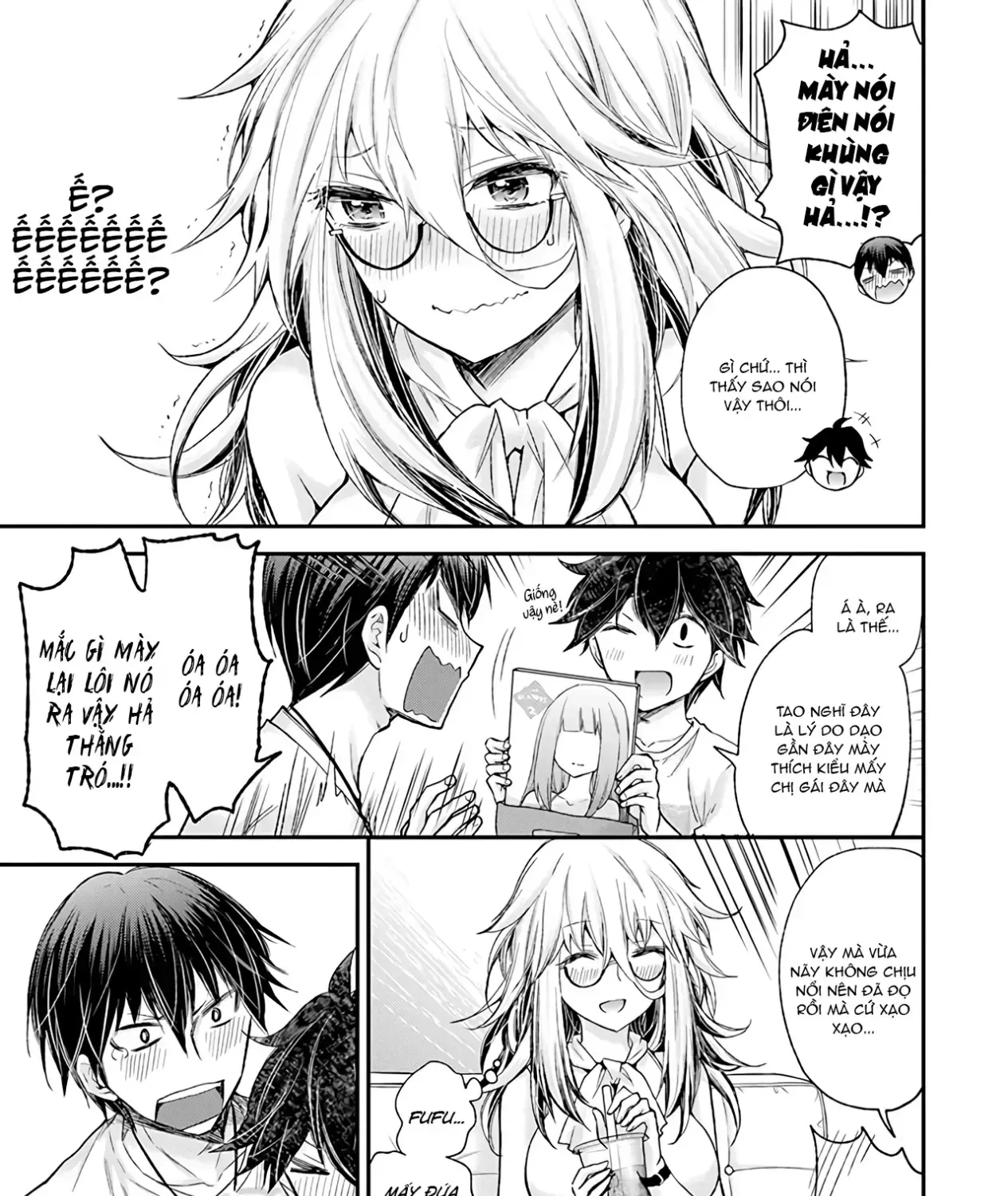 Shingeki No Eroko-San: Hen Na Oneesan Wa Danshi Kousei To Nakayoku Naritai Chap 3 - Next Chap 4