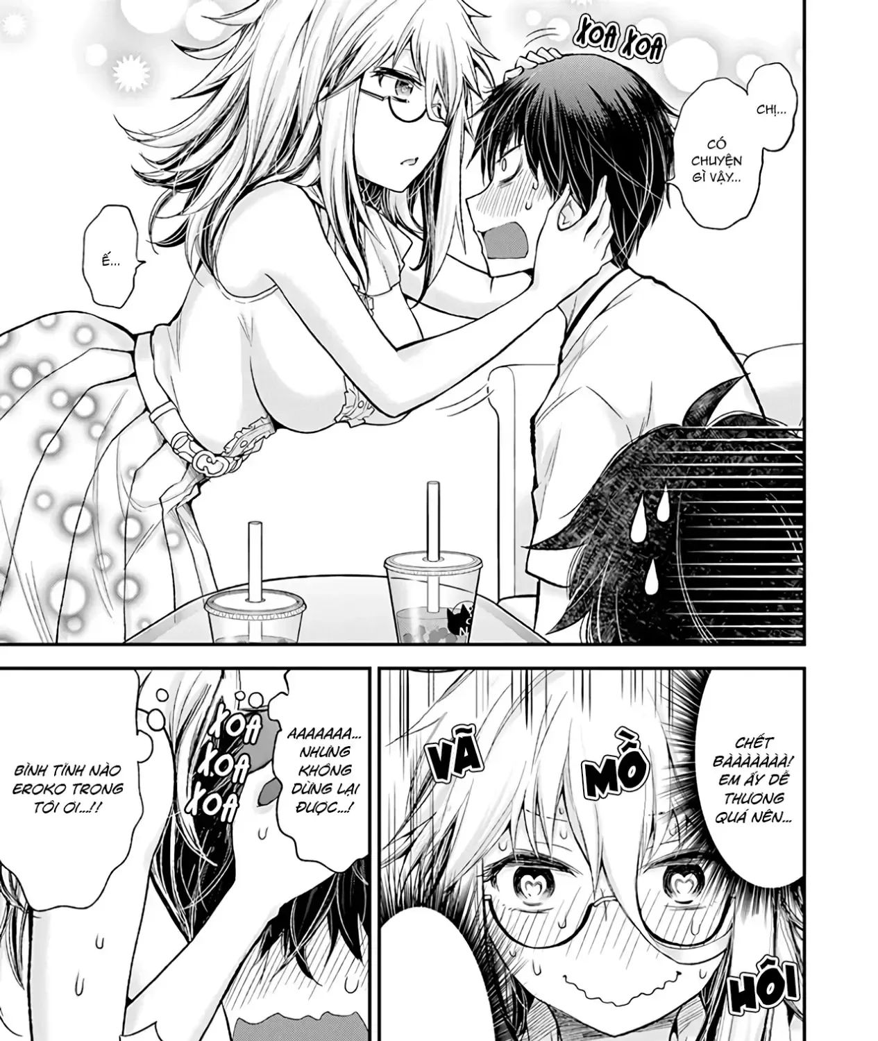 Shingeki No Eroko-San: Hen Na Oneesan Wa Danshi Kousei To Nakayoku Naritai Chap 3 - Next Chap 4